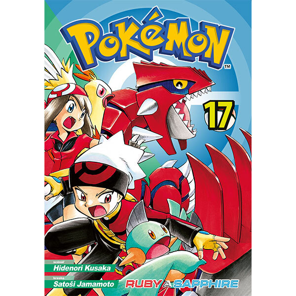 Obálka knihy Pokémon 17 Ruby a Sapphire