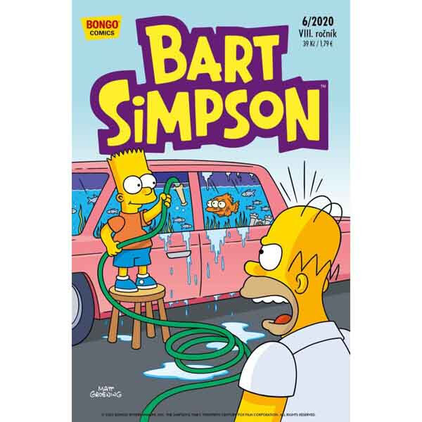 Obálka knihy Simpsonovi: Bart Simpson 06/2020