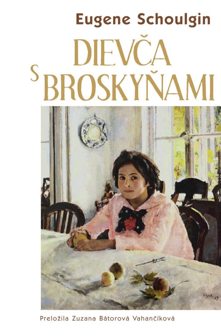Obálka knihy Dievča s broskyňami