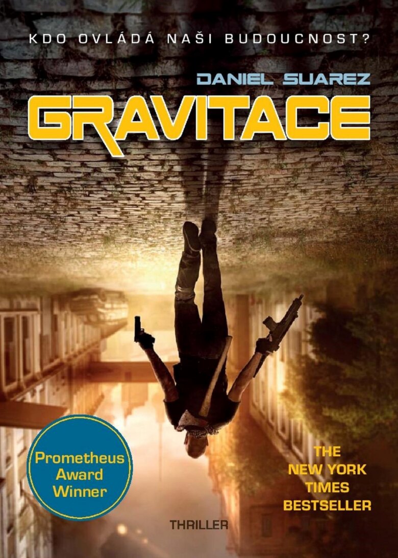 Obálka knihy Gravitace (1. akosť)