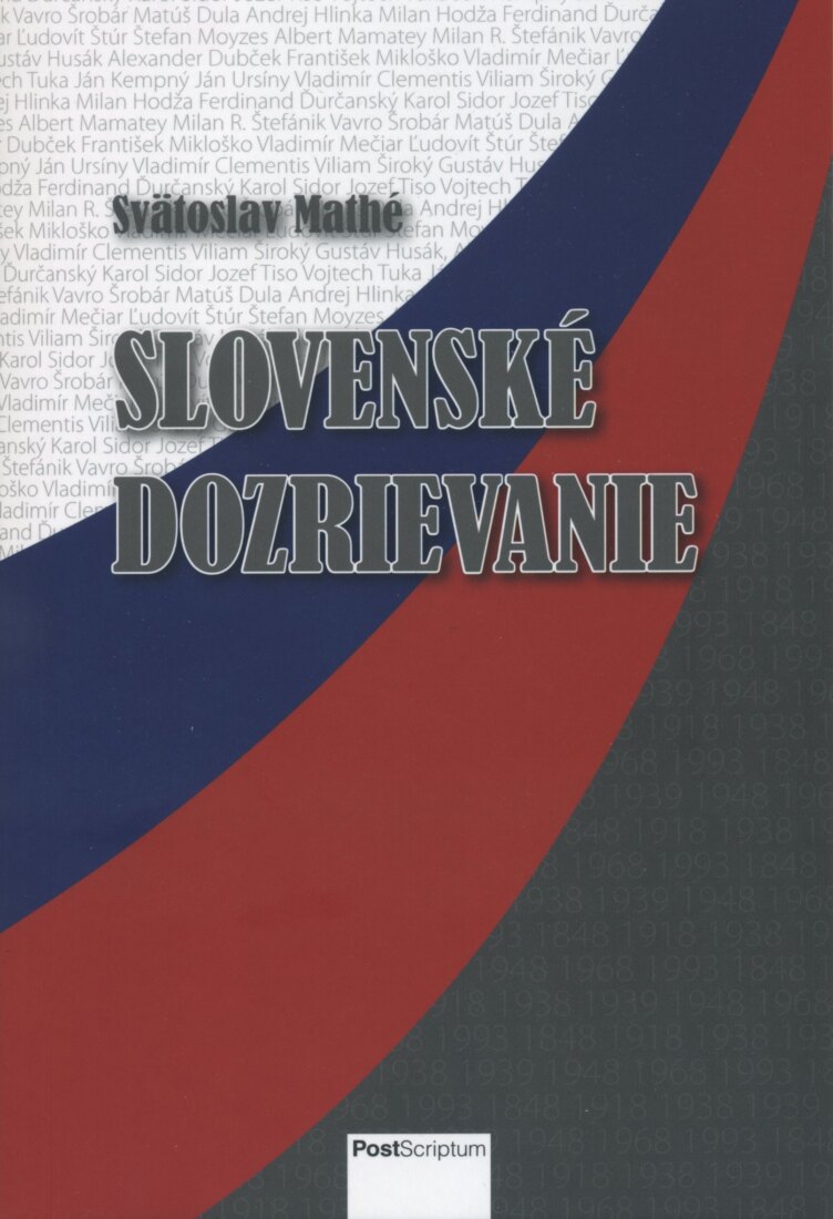 Obálka knihy Slovenské dozrievanie