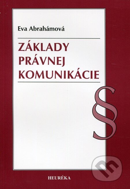 Obálka knihy Základy právnej komunikácie