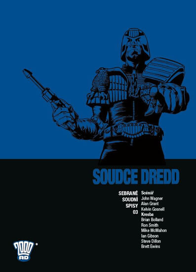 Obálka knihy Soudce Dredd 03 - Sebrané soudní spisy