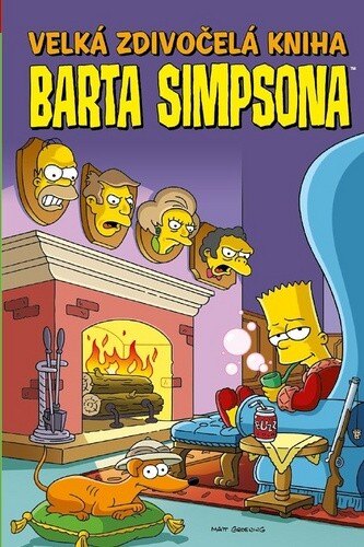 Obálka knihy Velká zdivočelá kniha Barta Simpsona
