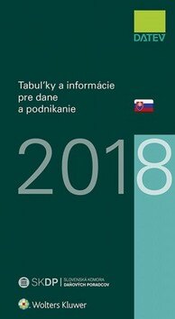 Obálka knihy Tabuľky a informácie pre dane a podnikanie 2018