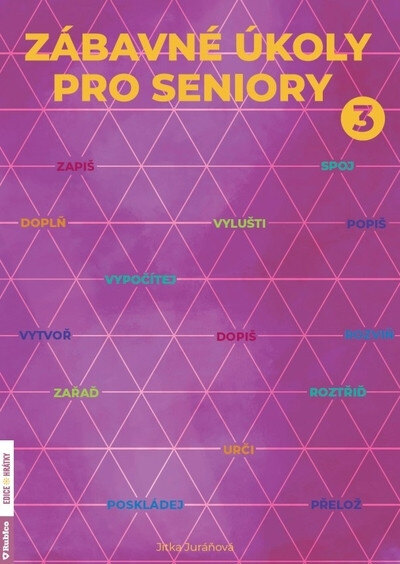 Obálka knihy Zábavné úkoly pro seniory 3