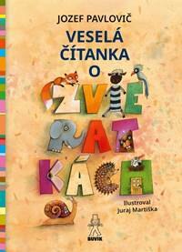 Obálka knihy Veselá čítanka o zvieratkách