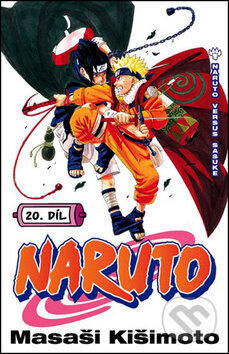 Obálka knihy Naruto 20: Naruto versus Sasuke