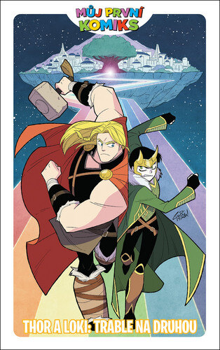 Obálka knihy Můj první komiks Thor a Loki