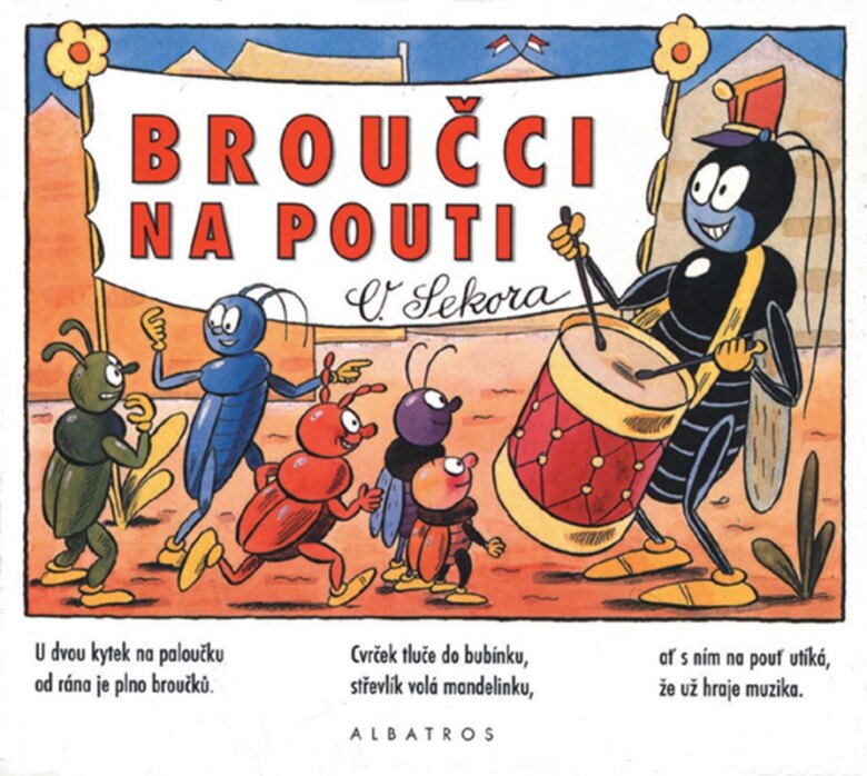 Obálka knihy Broučci na pouti