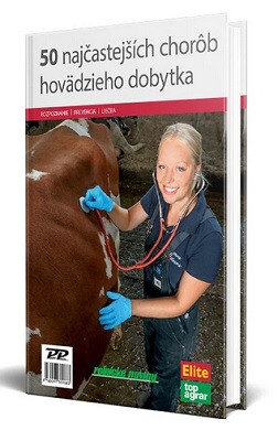 Obálka knihy 50 najčastejších chorôb hovädzieho dobytka