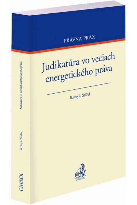 Obálka knihy Judikatúra vo veciach energetického práva