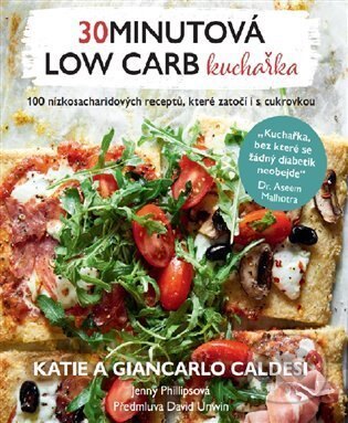 Obálka knihy 30minutová low carb kuchařka