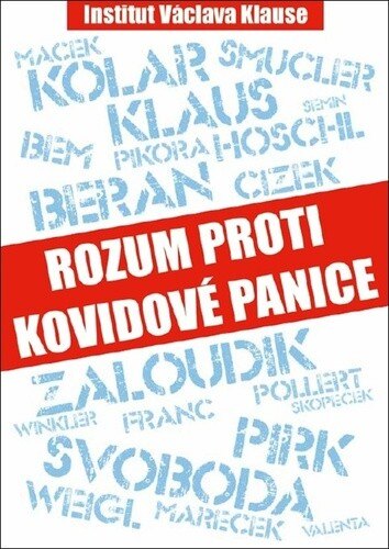 Obálka knihy Rozum proti kovidové panice