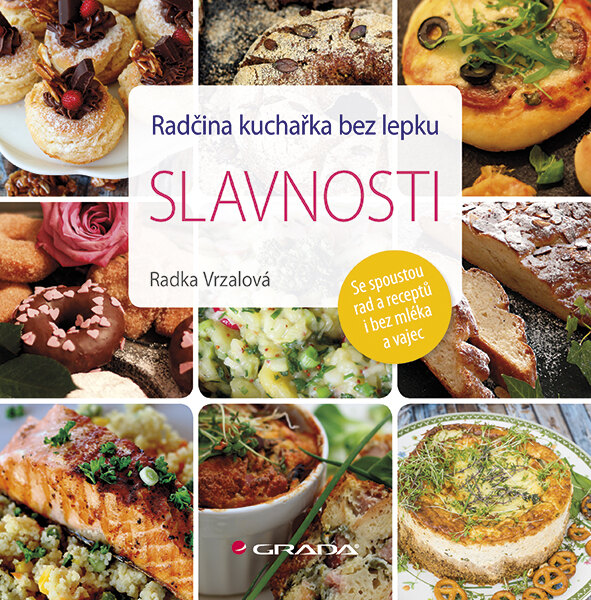 Obálka knihy Radčina kuchařka bez lepku – slavnosti