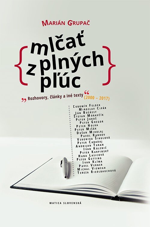 Obálka knihy Mlčať z plných pľúc