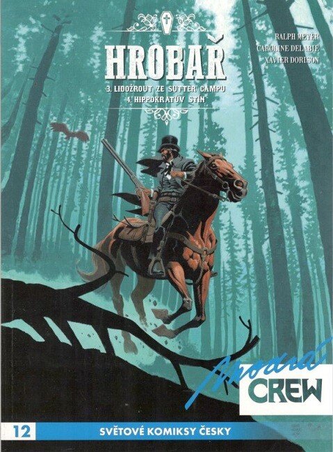 Obálka knihy Modrá CREW 12: Hrobař 3+4