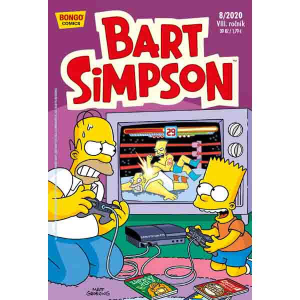 Obálka knihy Simpsonovi: Bart Simpson 08/2020