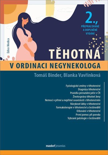 Obálka knihy Těhotná v ordinaci negynekologa