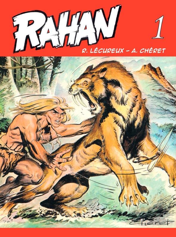 Obálka knihy Rahan 1 - Rahan a Sluneční doupě