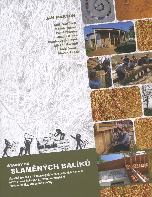 Obálka knihy Stavby ze slaměných balíků