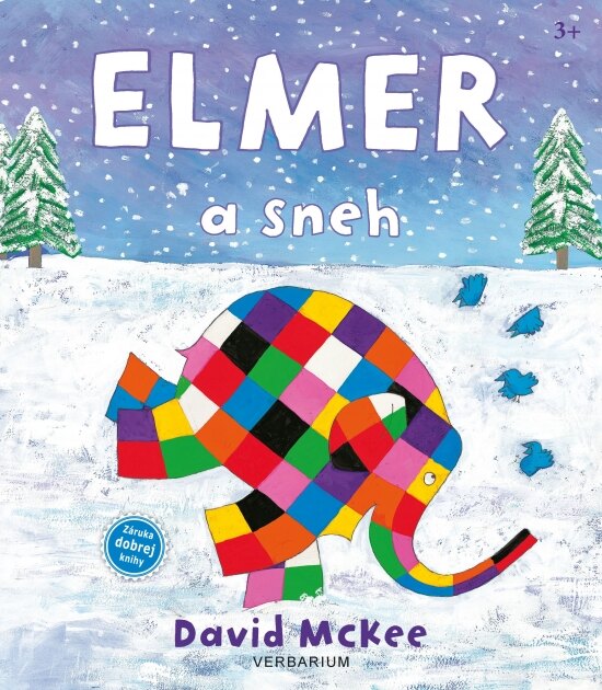 Obálka knihy Elmer a sneh
