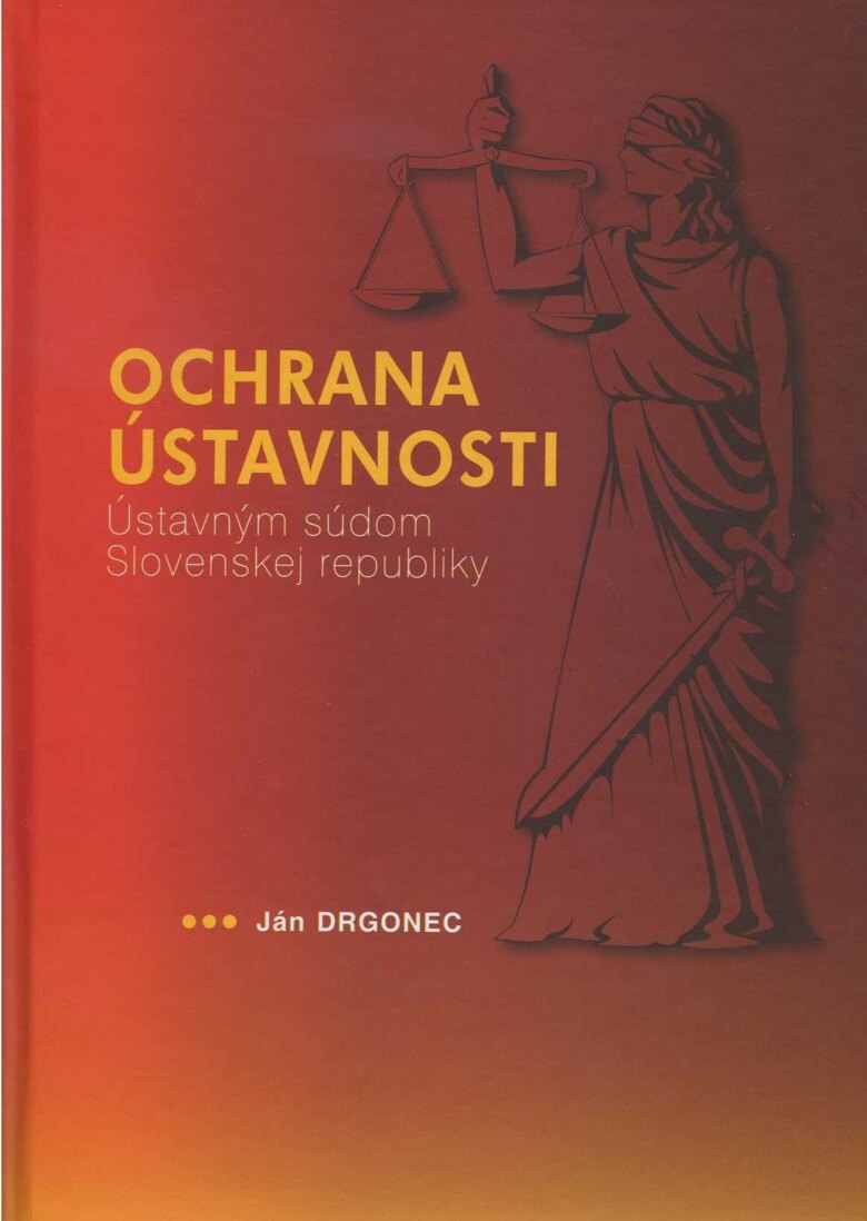 Obálka knihy Ochrana ústavnosti (1. akosť)