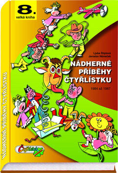 Obálka knihy Nádherné příběhy čtyřlístku