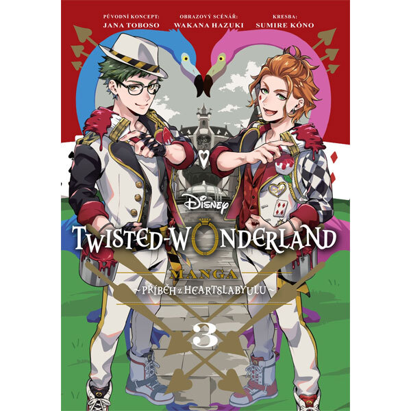 Obálka knihy Twisted Wonderland: Příběh z Heartslabyulu 3