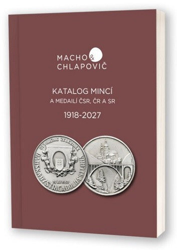 Obálka knihy Katalóg mincí a medailí ČSR, ČR A SR 1918-2027