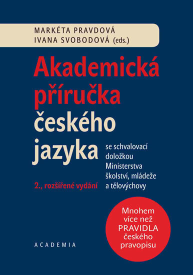 Obálka knihy Akademická příručka českého jazyka