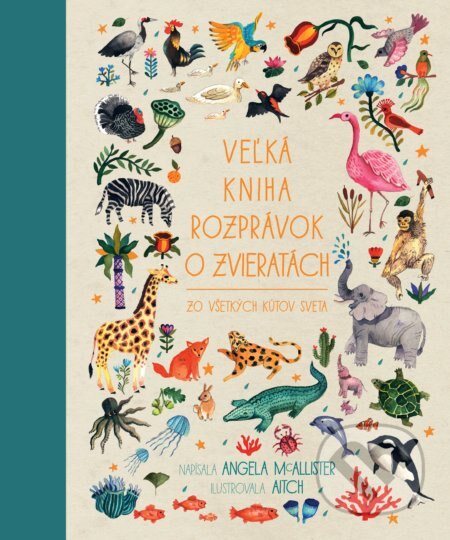 Obálka knihy Veľká kniha rozprávok o zvieratách