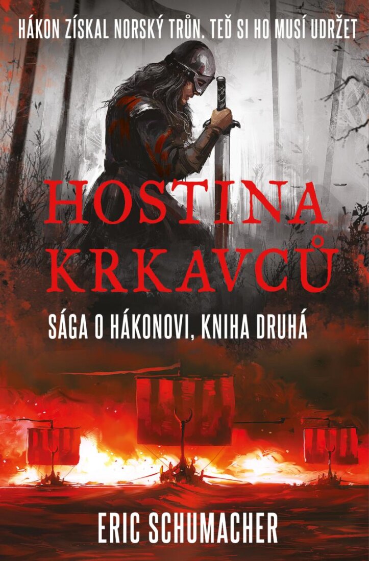 Obálka knihy Hostina krkavců - Hákonova sága 2