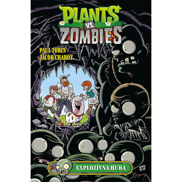 Obálka knihy Plants vs. Zombies: Explozívna huba