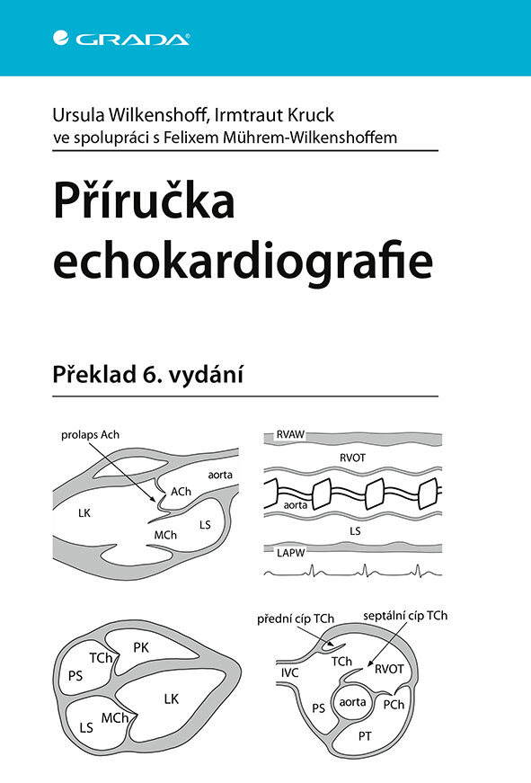 Obálka knihy Příručka echokardiografie
