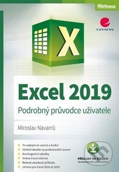 Obálka knihy Excel 2019