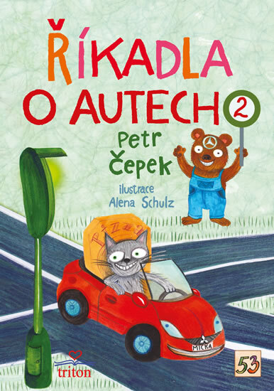 Obálka knihy Říkadla o autech 2