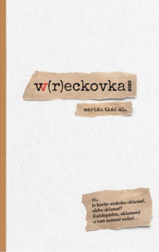 Obálka knihy w(r)eckovka 2020