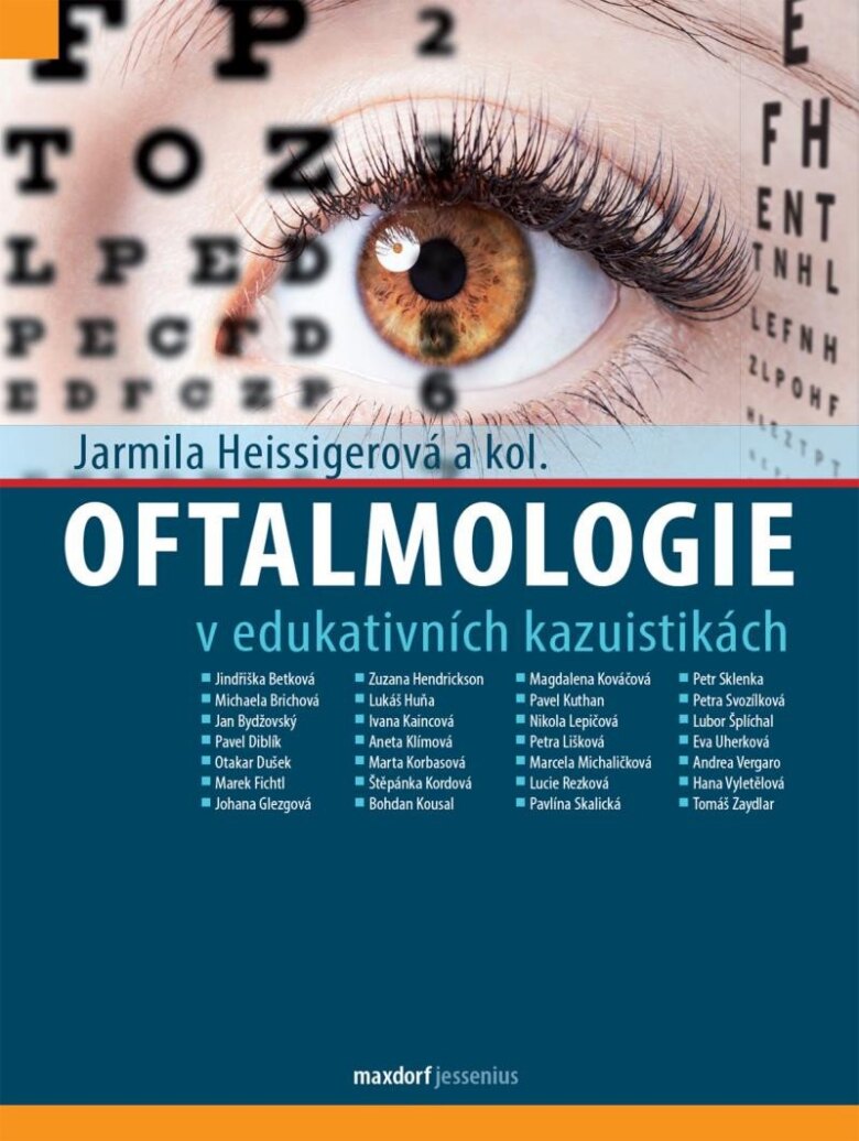 Obálka knihy Oftalmologie v edukativních kazuistikách