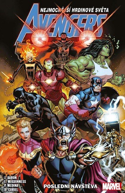 Obálka knihy Avengers: Poslední návštěva