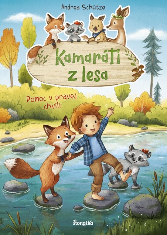 Obálka knihy Kamaráti z lesa 4: Pomoc v pravej chvíli