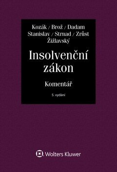 Obálka knihy Insolvenční zákon