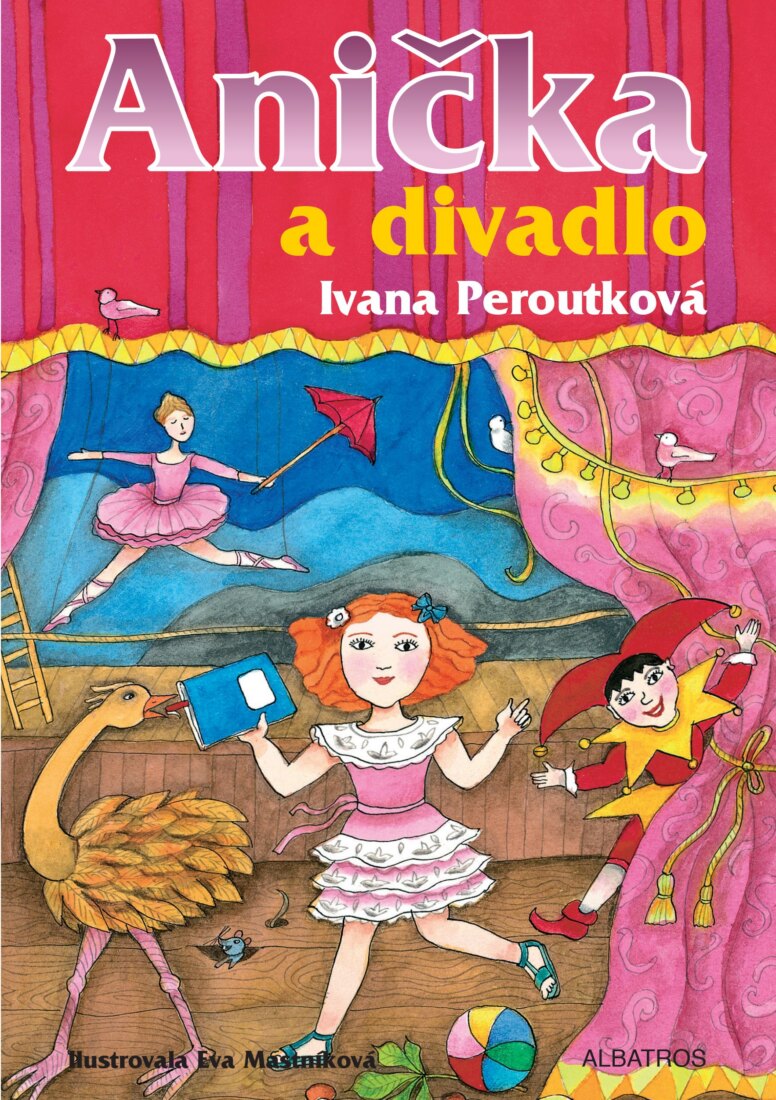 Obálka knihy Anička a divadlo