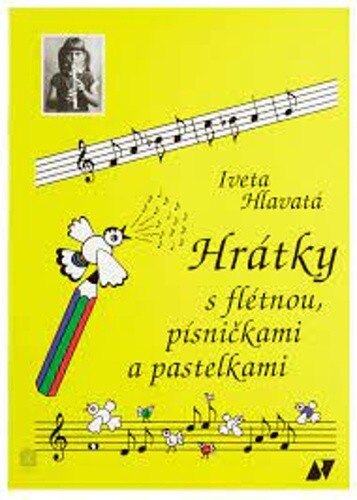Obálka knihy Hrátky s flétnou, písničkami a pastelkami