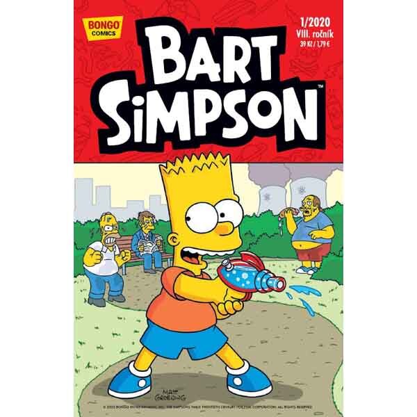 Obálka knihy Simpsonovi: Bart Simpson 01/2020
