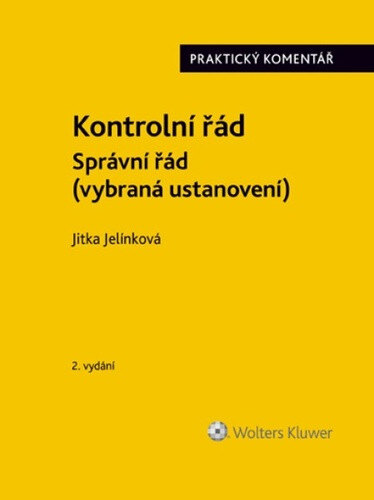 Obálka knihy Kontrolní řád Správní řád