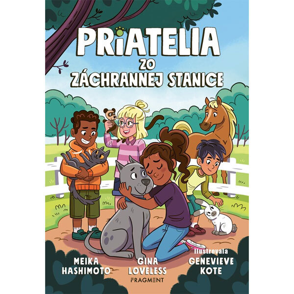Obálka knihy Priatelia zo záchrannej stanice 1