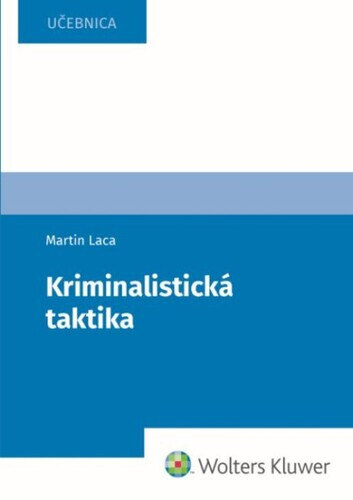 Obálka knihy Kriminalistická taktika