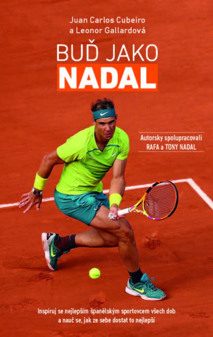 Obálka knihy Buď Jako Nadal - Inspiruj se nejlepším španělským sportovcem všech dob a nauč se, jak ze sebe dostat to nejlepší