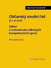Obálka knihy Občanský soudní řád I.